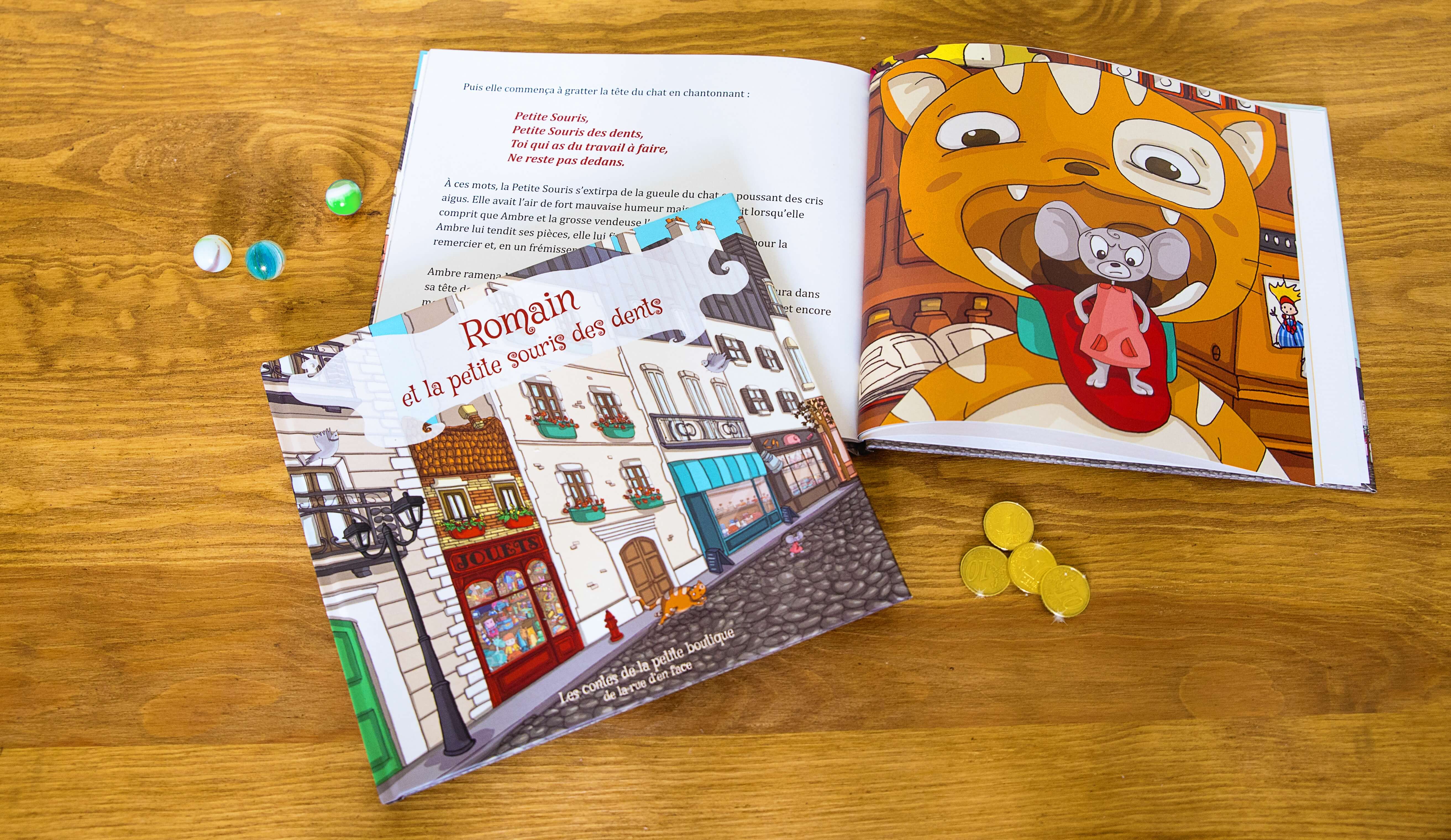 La petite souris des dents  Livre/conte personnalisé pour les enfants