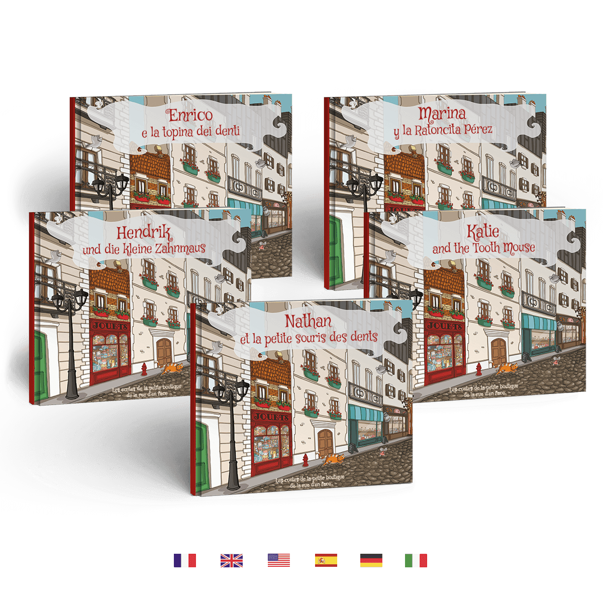 La petite souris des dents Livre/conte personnalisé pour les enfants La petite souris des dents Livre/conte personnalisé pour les enfants